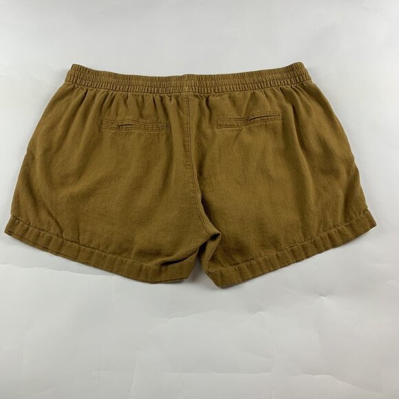 Old Navy Ochre Linen Blend Pull On Shorts XL - Picture 4 of 4